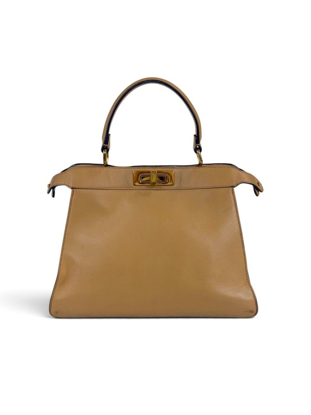 Fendi Peekaboo ISeeU Medium Beige Handbag